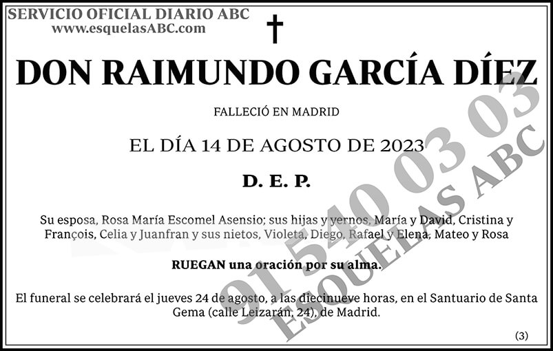 Raimundo García Díez