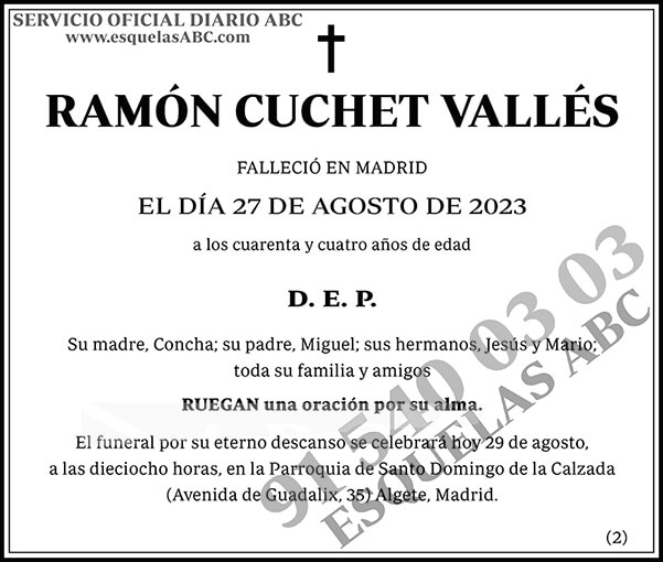 Ramón Cuchet Vallés