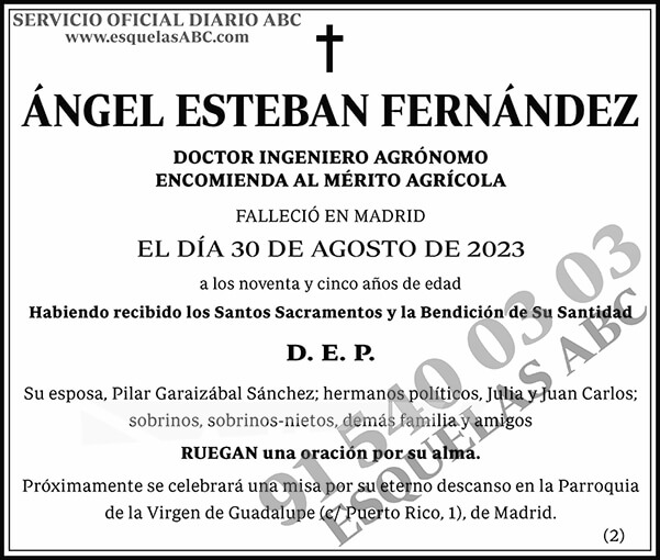 Ángel Esteban Fernández