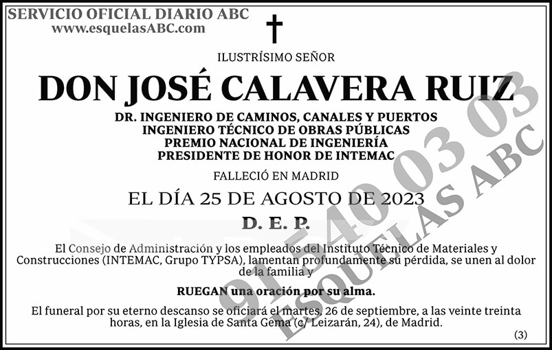 José Calavera Ruiz