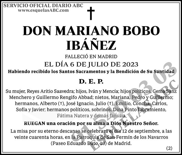 Mariano Bobo Ibáñez