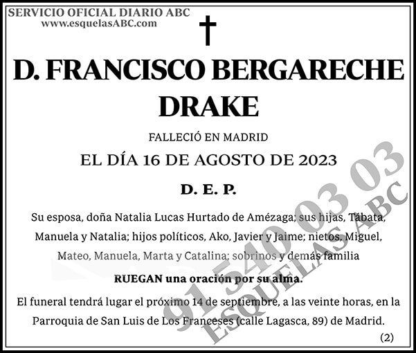 Francisco Bergareche Drake