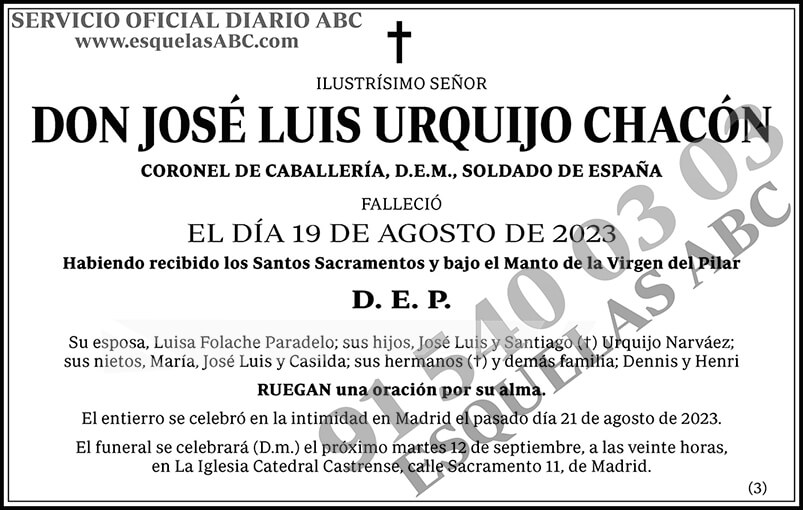 José Luis Urquijo Chacón