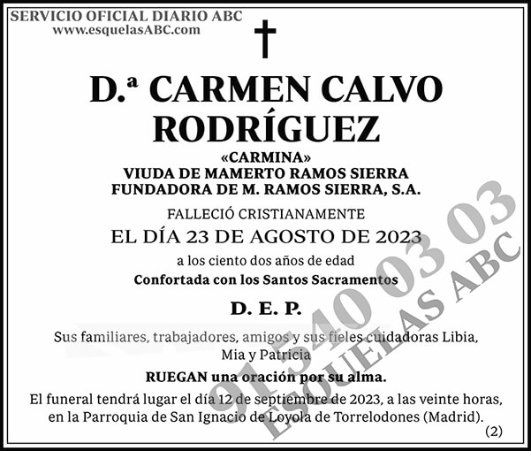 Carmen Calvo Rodríguez