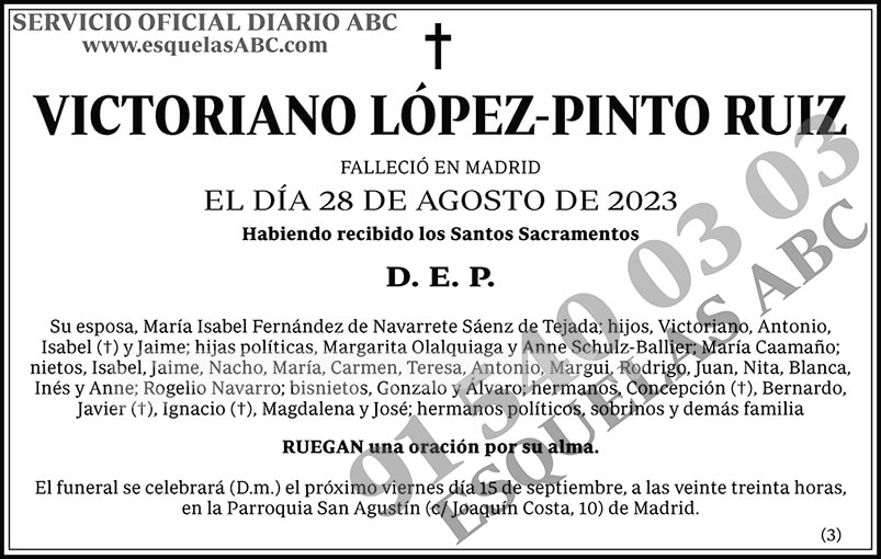 Victoriano López-Pinto Ruiz