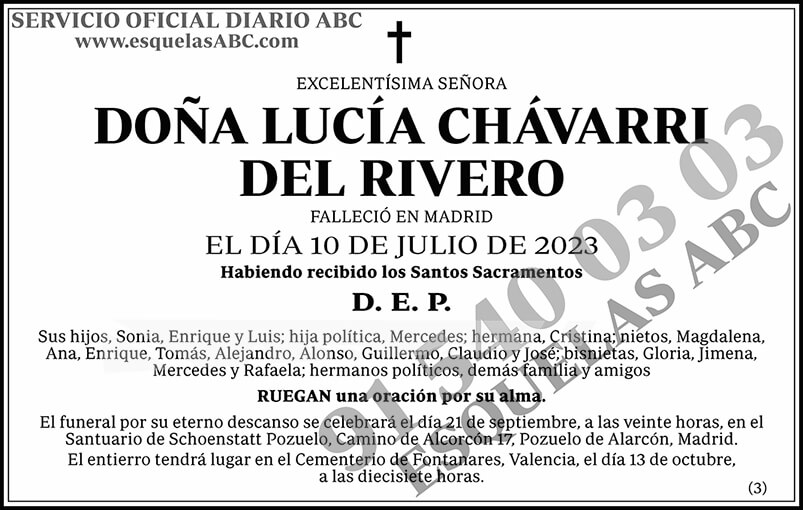 Lucía Chávarri del Rivero