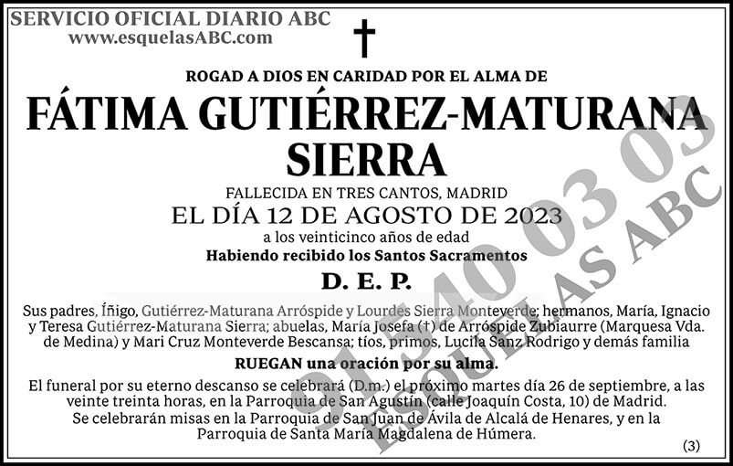 Fátima Gutiérrez-Maturana Sierra