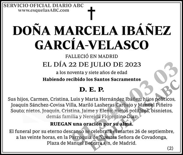 Marcela Ibáñez García-Velasco