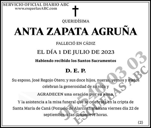 Anta Zapata Agruña