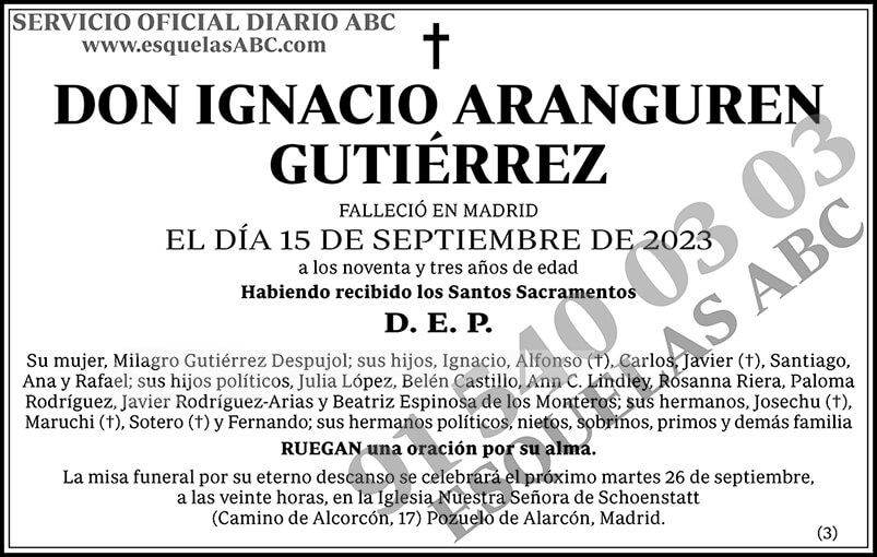 Ignacio Aranguren Gutiérrez