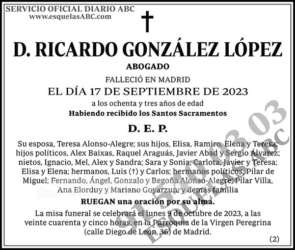 Ricardo González López