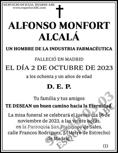 Alfonso Monfort Alcalá
