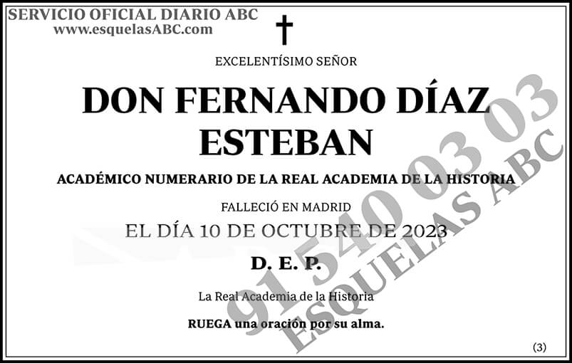 Fernando Díaz Esteban