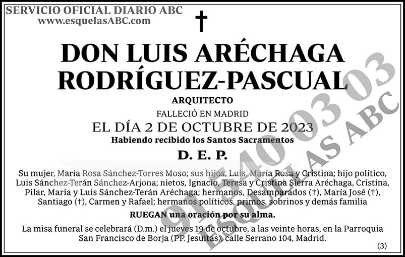 Luis Aréchaga Rodríguez-Pascual