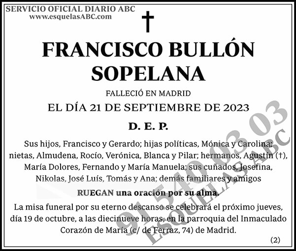 Francisco Bullón Sopelana