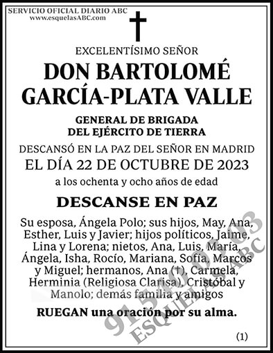 Bartolomé García-Plata Valle
