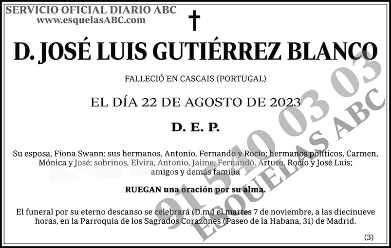 José Luis Gutiérrez Blanco