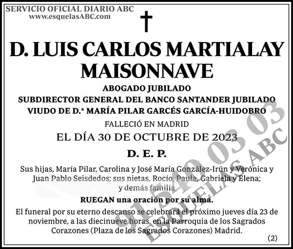 Luis Carlos Martialay Maisonnave