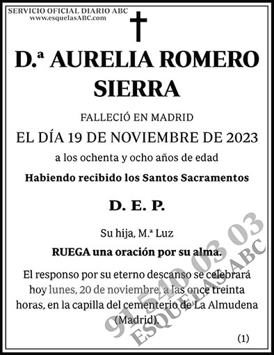 Aurelia Romero Sierra