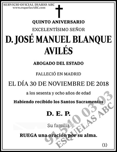 José Manuel Blanque Avilés