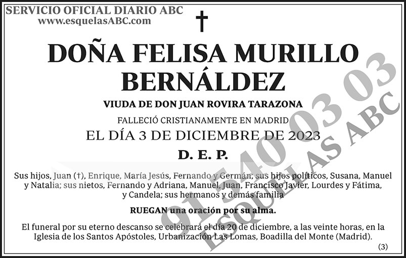 Felisa Murillo Bernáldez