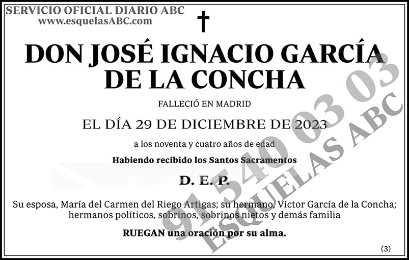José Ignacio García de la Concha