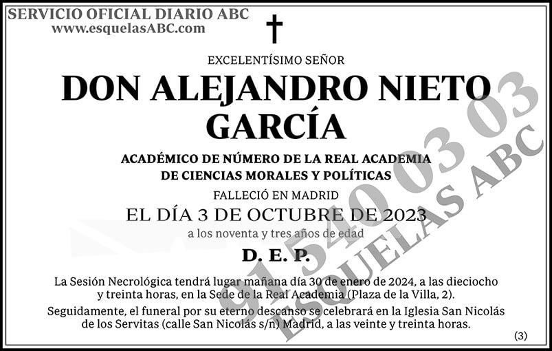 Alejandro Nieto García