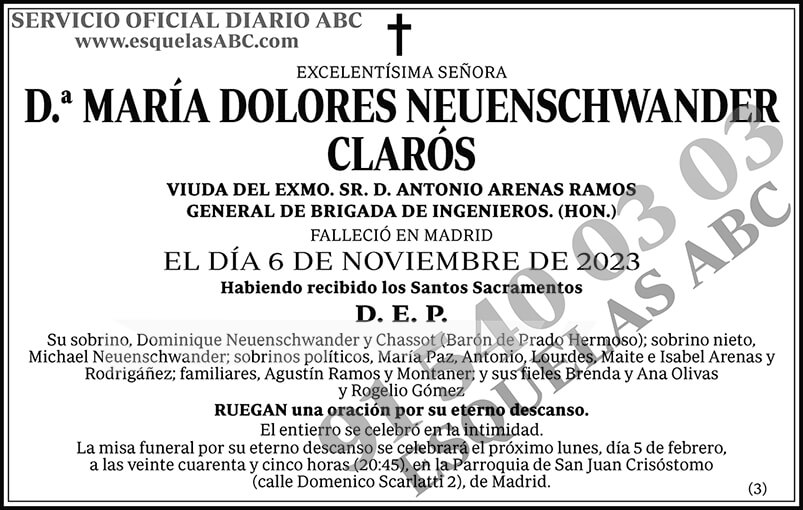 María Dolores Neuenschwander Clarós