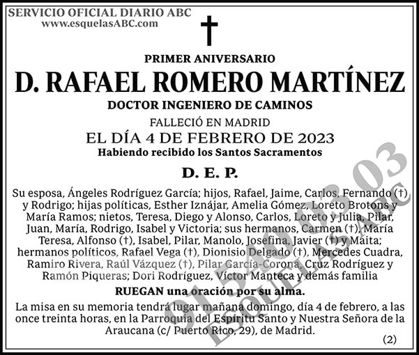 Rafael Romero Martínez