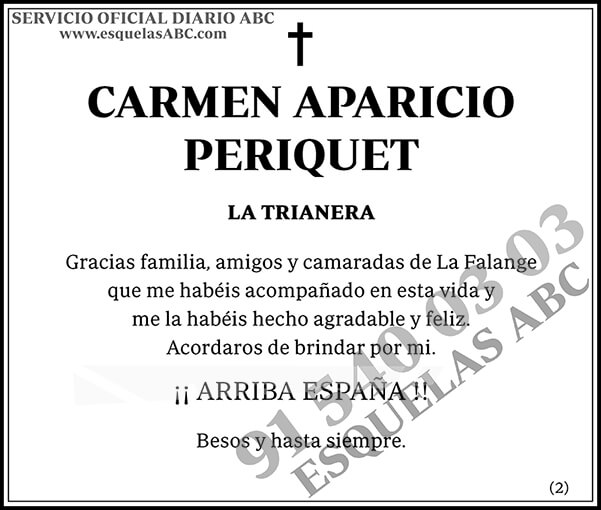Carmen Aparicio Periquet