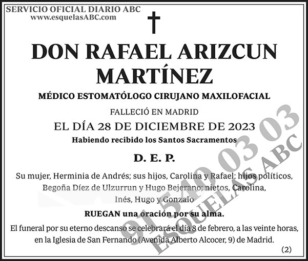 Rafael Arizcun Martínez