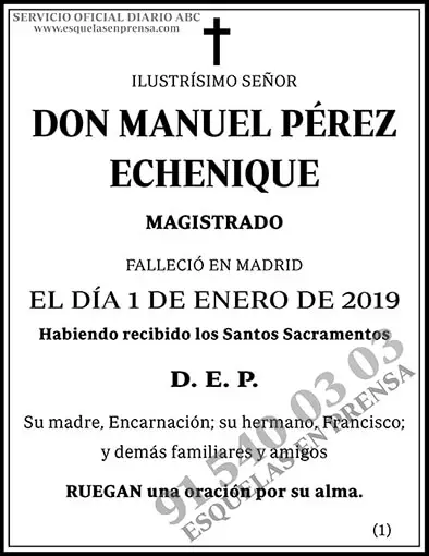 Manuel Pérez Echenique