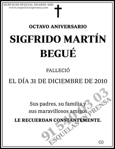 Sigfrido Martín Begué