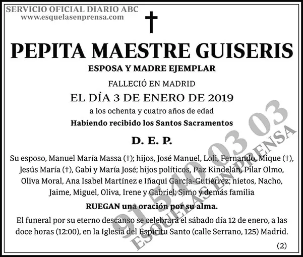 Pepita Maestre Guiseris