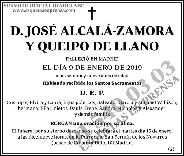 José Alcalá-Zamora y Queipo de Llano