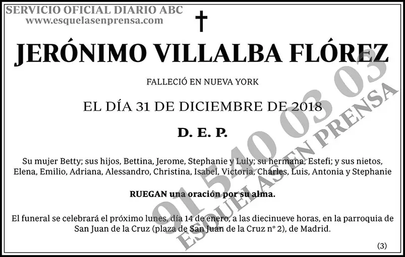 Jerónimo Villalba Flórez