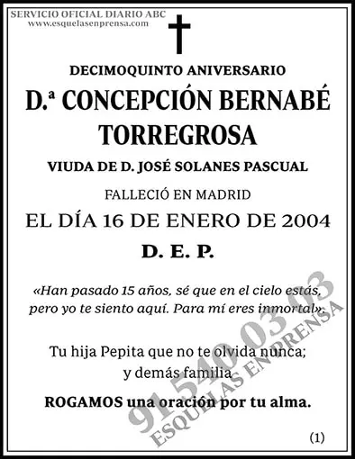 Concepción Bernabé Torregrosa
