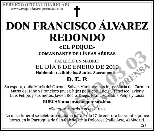 Francisco Álvarez Redondo