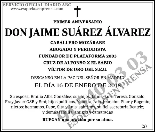 Jaime Suárez Álvarez
