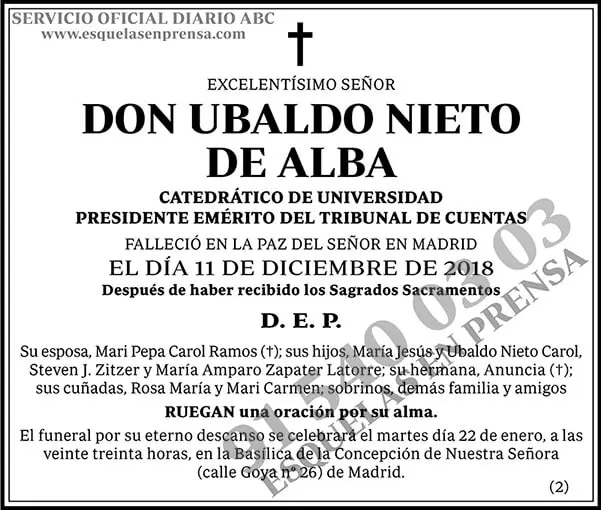 Ubaldo Nieto de Alba