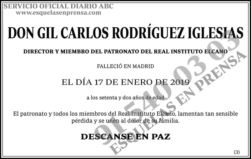 Gil Carlos Rodríguez Iglesias