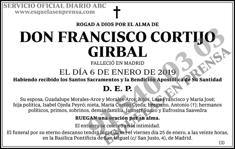 Francisco Cortijo Girbal