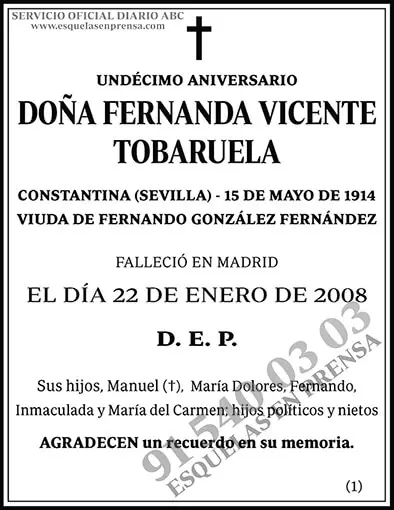 Fernanda Vicente Tobaruela