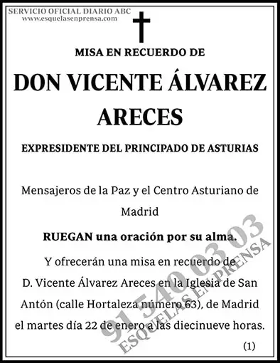 Vicente Álvarez Areces