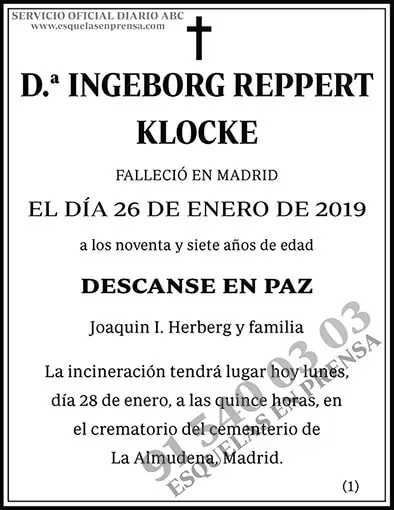 Ingeborg Reppert Klocke