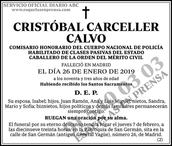 Cristóbal Carceller Calvo