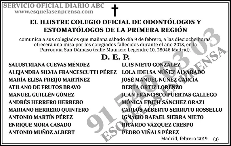 Colegio Oficial de Odontólogos y Estomatólogos de la Primera Región