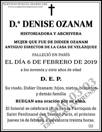 Denise Ozanam