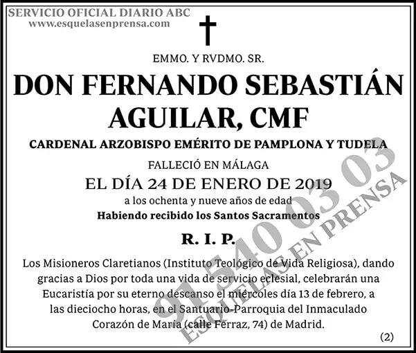Fernando Sebastián Aguilar