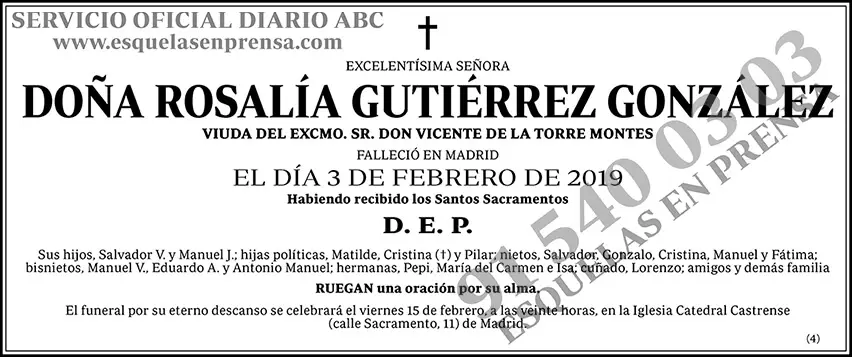 Rosalía Gutiérrez González